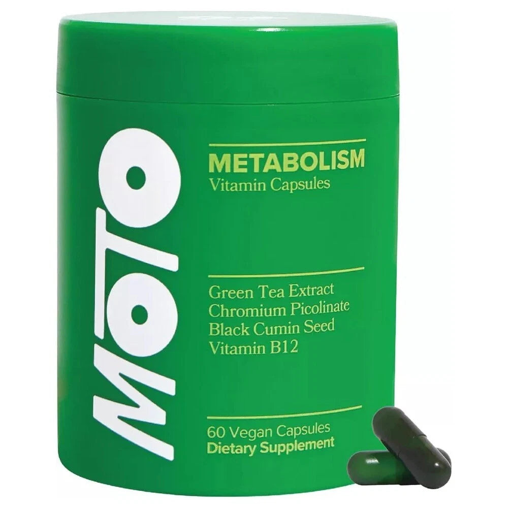 O Positiv MOTO Women’s Metabolism Support – 60 Vegan Capsules